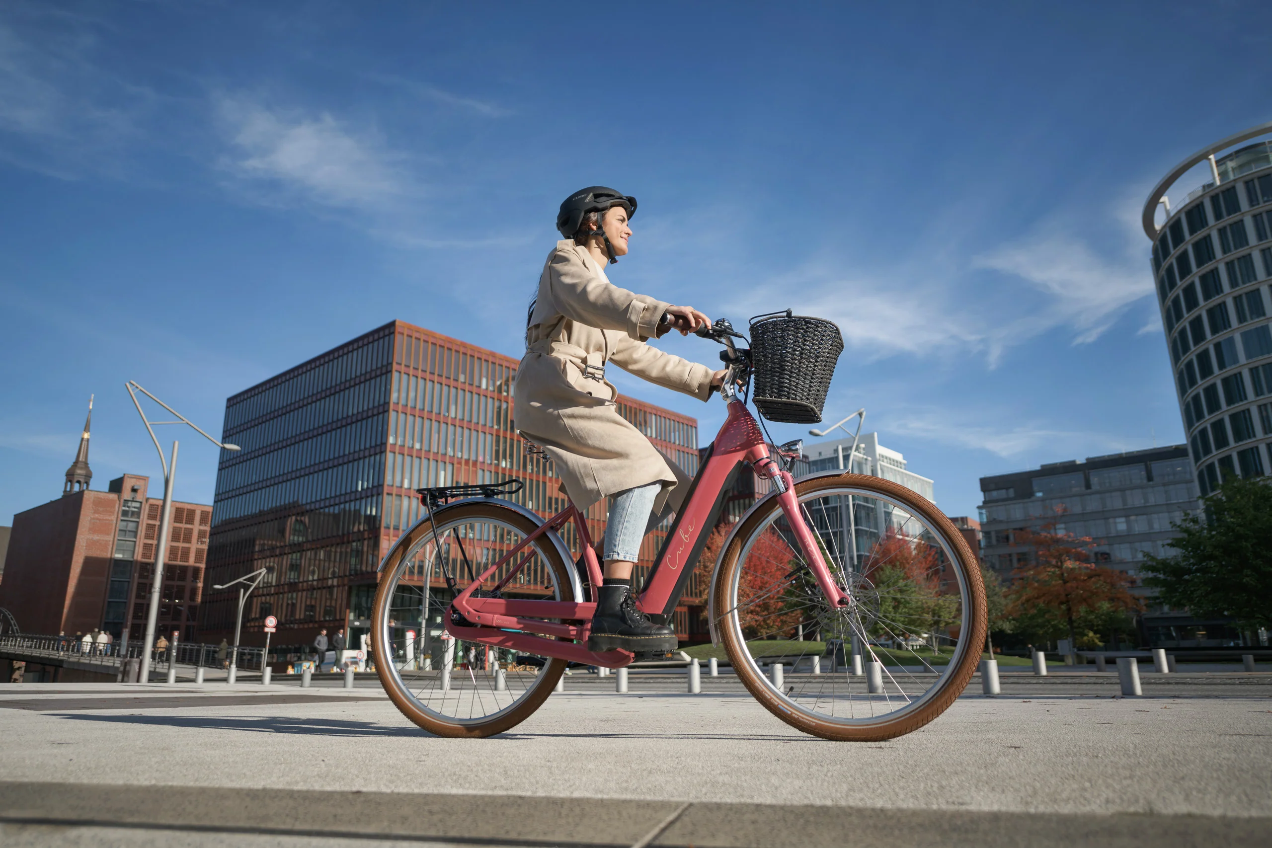 Foto elektrische fiets veiligheid